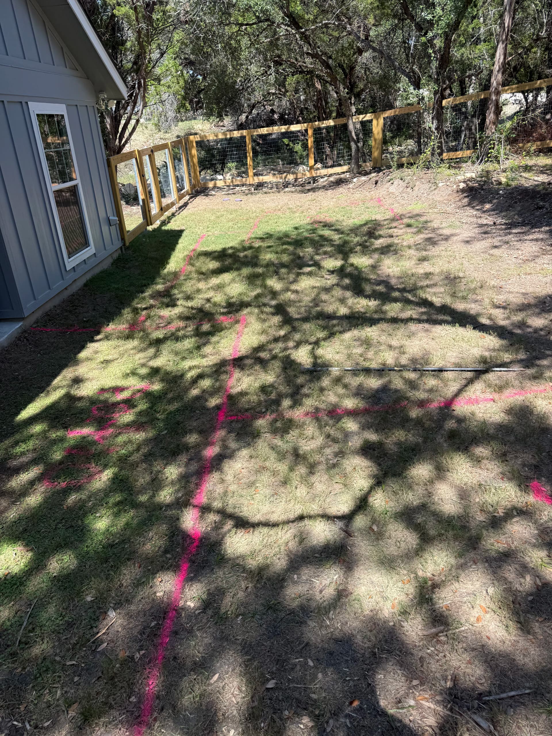 Gallery photos for Paver Patio, Fire Pit, Stock Tank Pool and Cedar Fence Backyard Build: Image #9