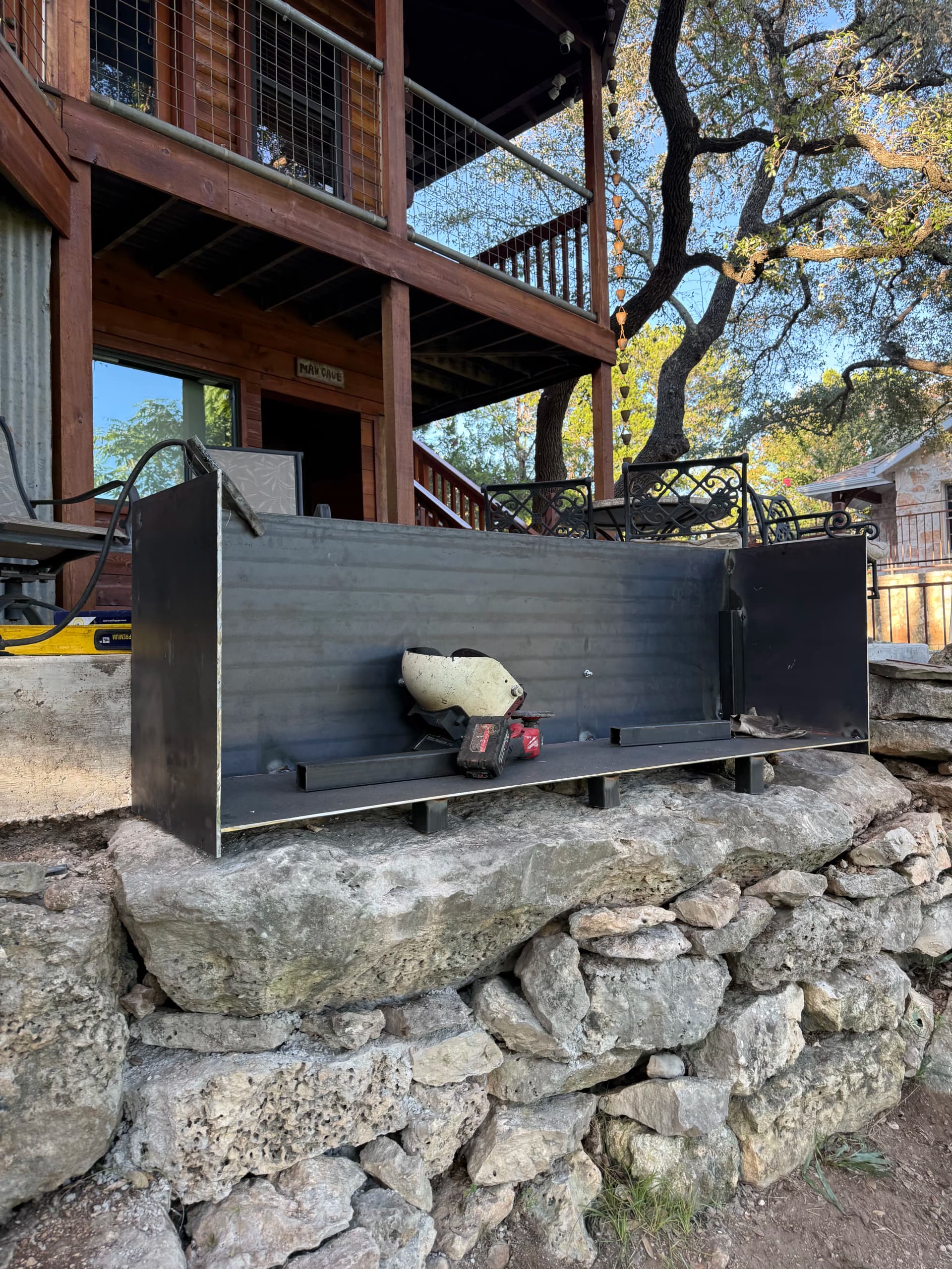 Gallery photos for Custom Corten Steel Planter Boxes Built for a Wimberley Property: Image #5