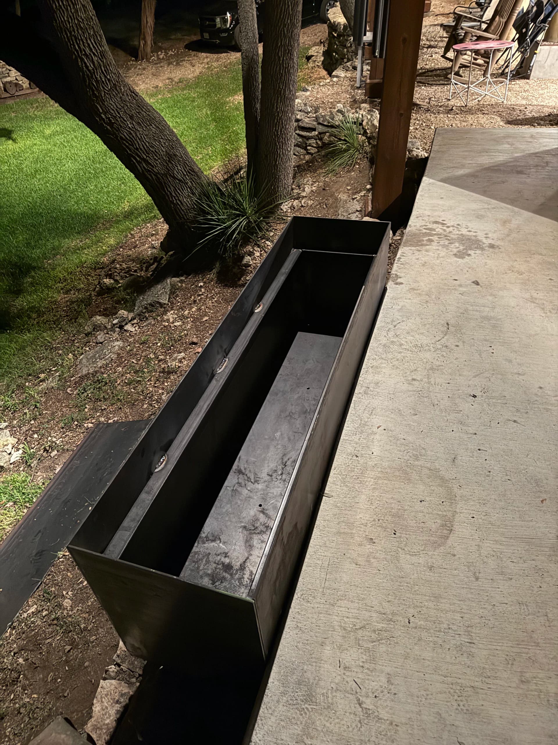 Gallery photos for Custom Corten Steel Planter Boxes Built for a Wimberley Property: Image #4
