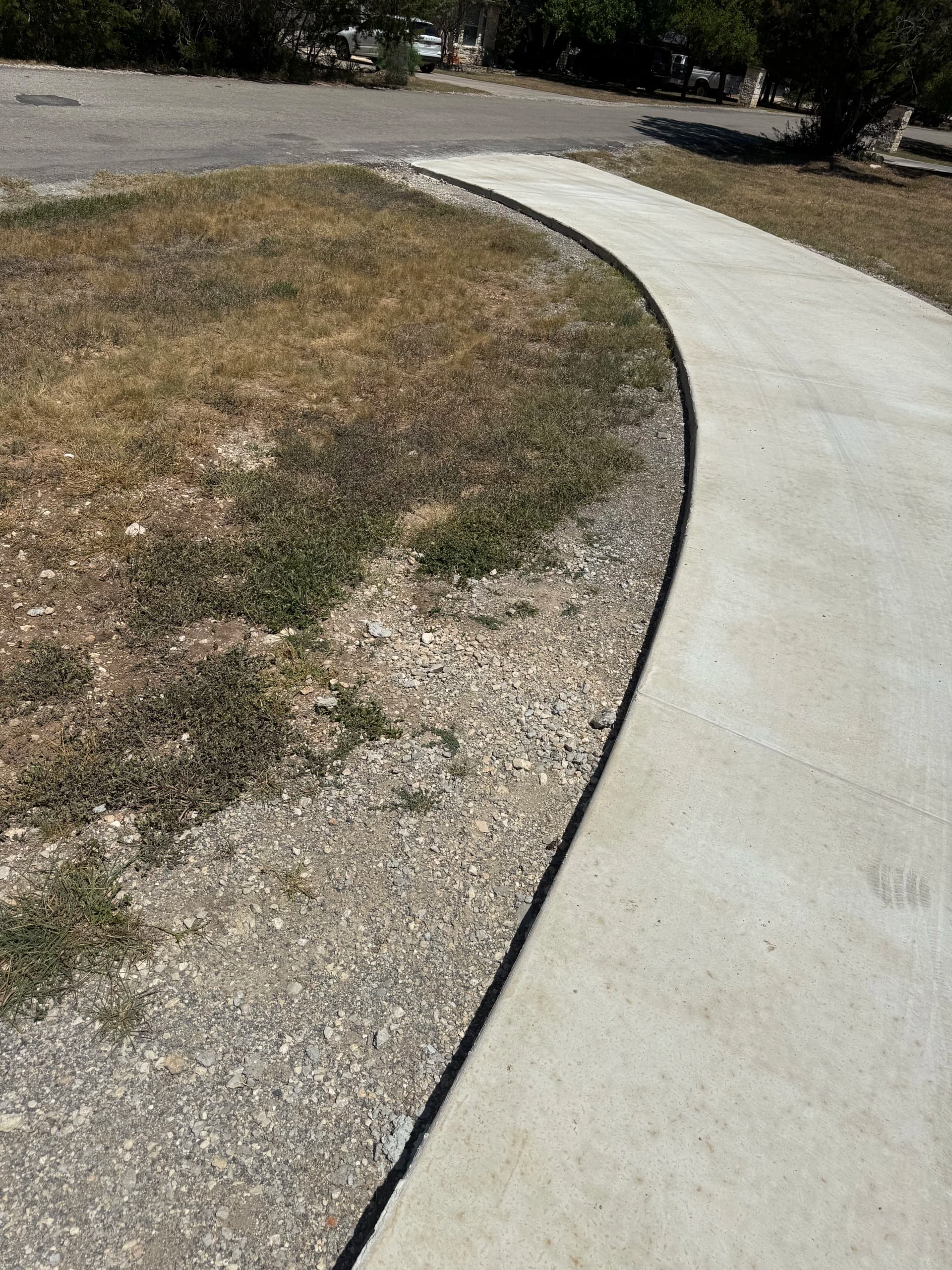 Gallery photos for Wimberley Driveway Gets Clean Edges and Extra Parking: Image #1
