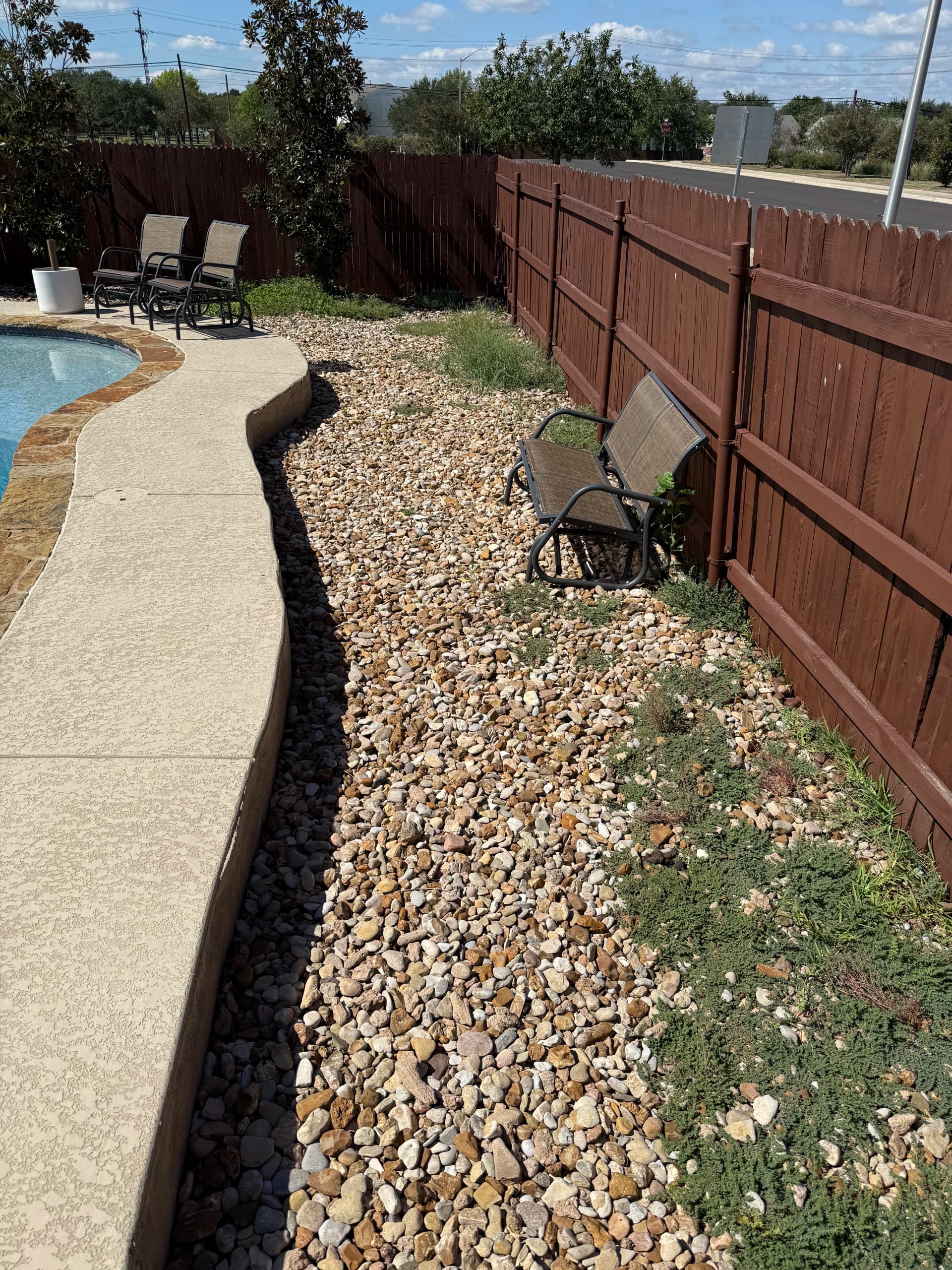 Gallery photos for Weed Cleanup in Kyle Gets This Backyard Back on Track: Image #5