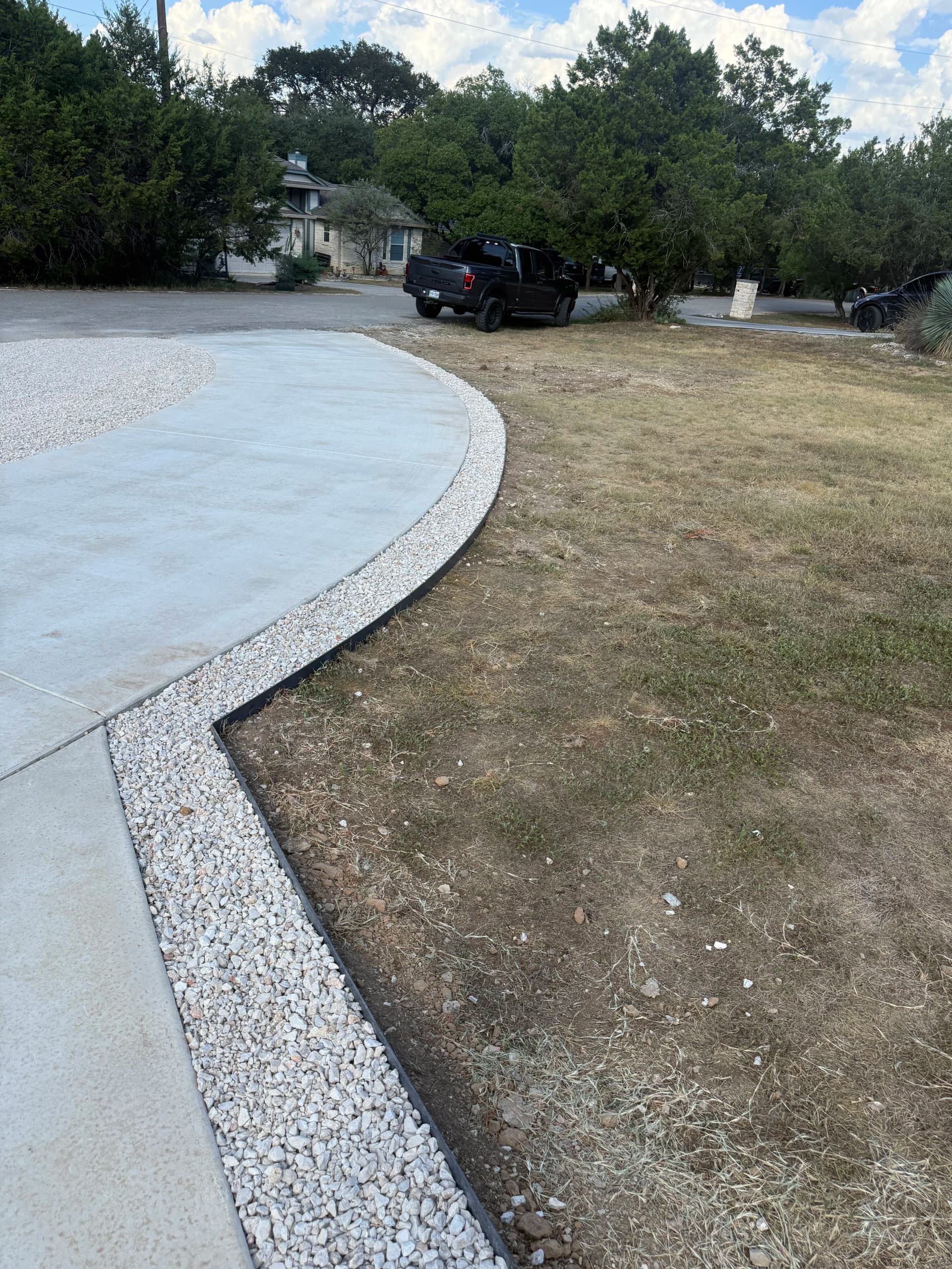 Gallery photos for Wimberley Driveway Gets Clean Edges and Extra Parking: Image #7
